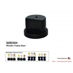 ACW 0428 Wooden Trophy Base Accessories